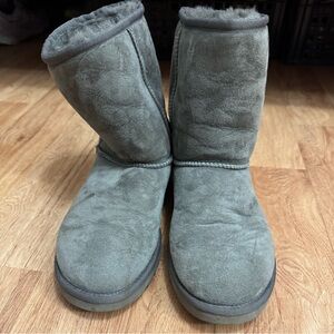 UGG Gray Suede Boots